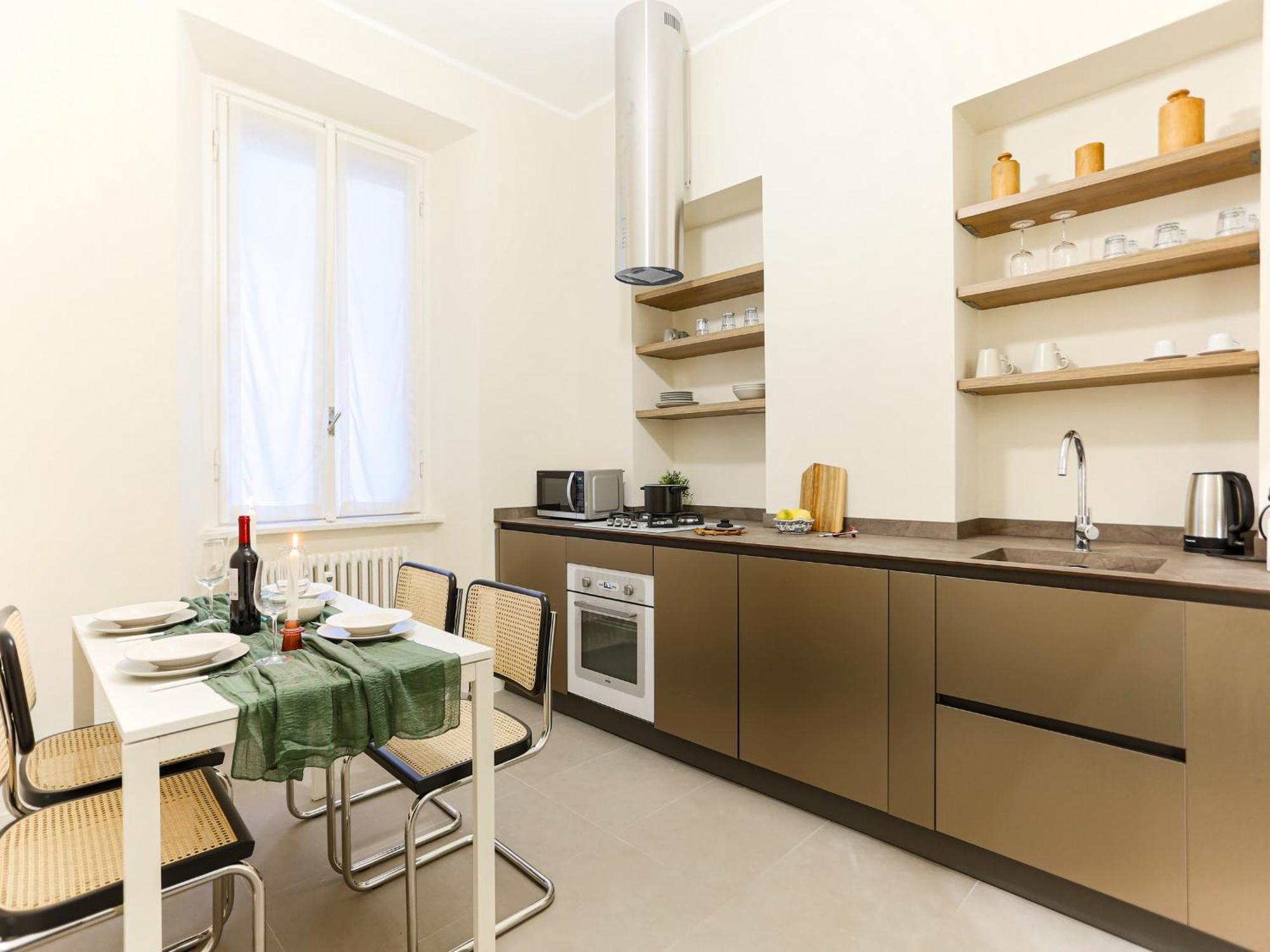 The Best Rent - Bright One Bedroom Apartment With Balcony In Moscova 米兰 外观 照片